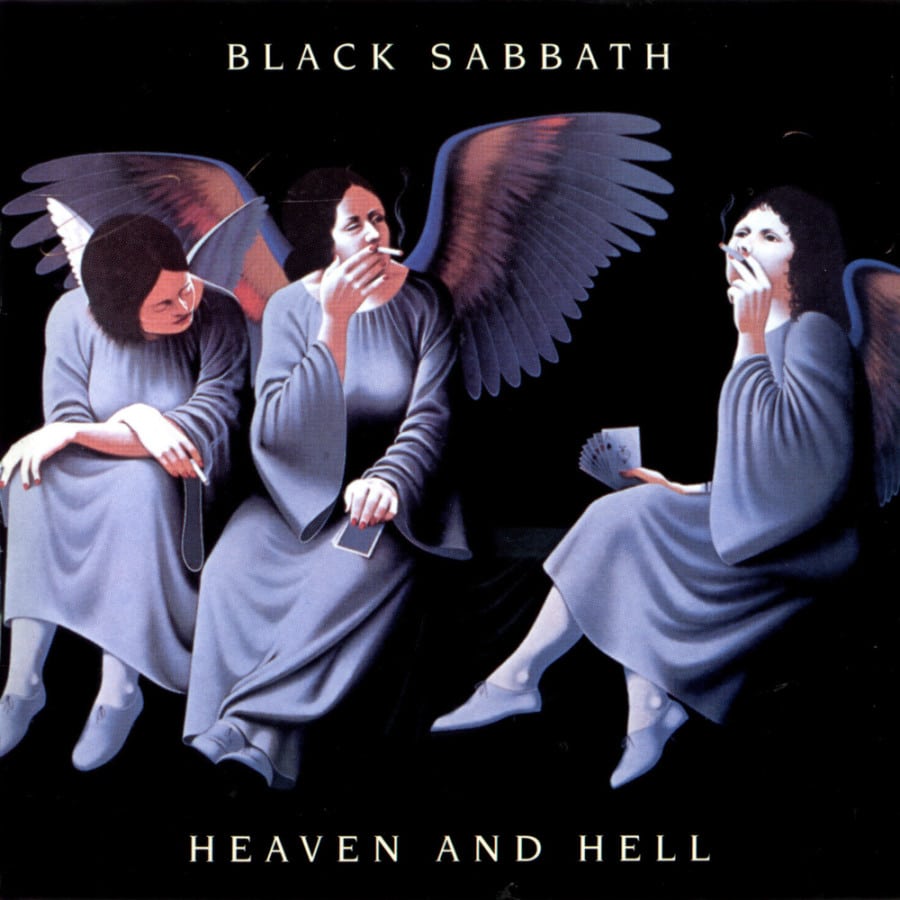 【貴重盤】Black Sabbath / Heaven And Earth Black Sabbath Ronnie James Dio Signed Autographed Heaven And Hell