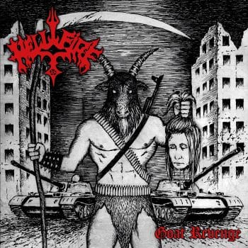 RockmusicRaider Newsflash - Hellfire - Goat Revenge - Album Cover