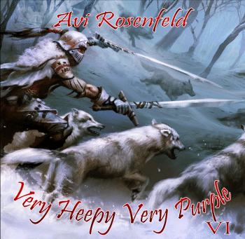 RockmusicRaider Newsflash - Avi Rosenfeld - Very Heepy Very Purple VI - Album Cover