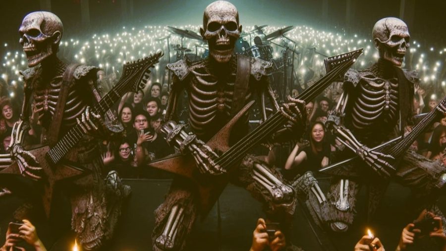 RMR's 2023 Infamous Lamestream N00bs - Skeletal Metal Band