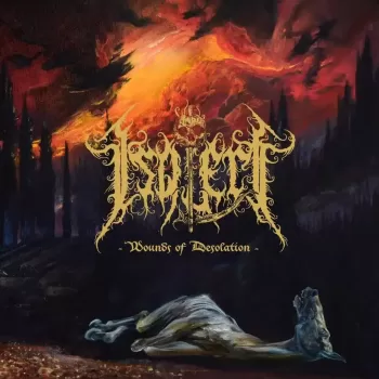 Isolert - Wounds of Desolation - Album Cover